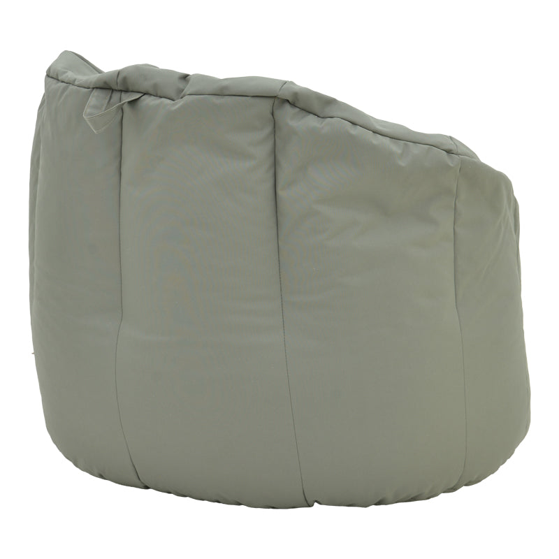 Taburet impermeabil Kerlon, Piele ecologica, Gri - Portocaliu, 80x65 cm - Gri