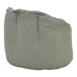 Taburet impermeabil Kerlon, Piele ecologica, Gri - Portocaliu, 80x65 cm - Gri