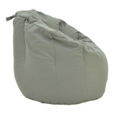 Taburet impermeabil Kerlon, Piele ecologica, Gri - Portocaliu, 80x65 cm - Gri