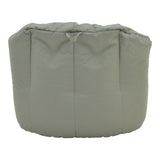 Taburet impermeabil Kerlon, Piele ecologica, Gri - Portocaliu, 80x65 cm - Gri
