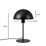 Lampa de Birou Desker metal-negru, D25x39 cm
