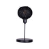 Lampa de masa Gaia, metal, negru, 22x30 cm