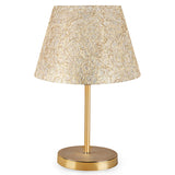 Lampa de Masa PWL-1074, bej-auriu, D22x37 cm