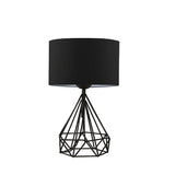Lampa de masa PWL-1079, negru, D24x41 cm