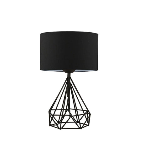 Lampa de masa PWL-1079, negru, D24x41 cm