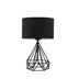 Lampa de masa PWL-1079, negru, D24x41 cm