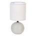 Lampa de masa PWL-1210, ceramica, Gri - Negru, 13x25 cm