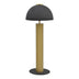 Lampa de podea Cableler metal, negru, D46x114 cm