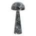 Lampa de podea Flozer marmura metal, negru, D36x79 cm