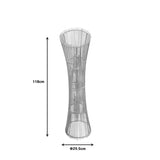 Lampa de podea Gion bambus, Natural, D30x118 cm
