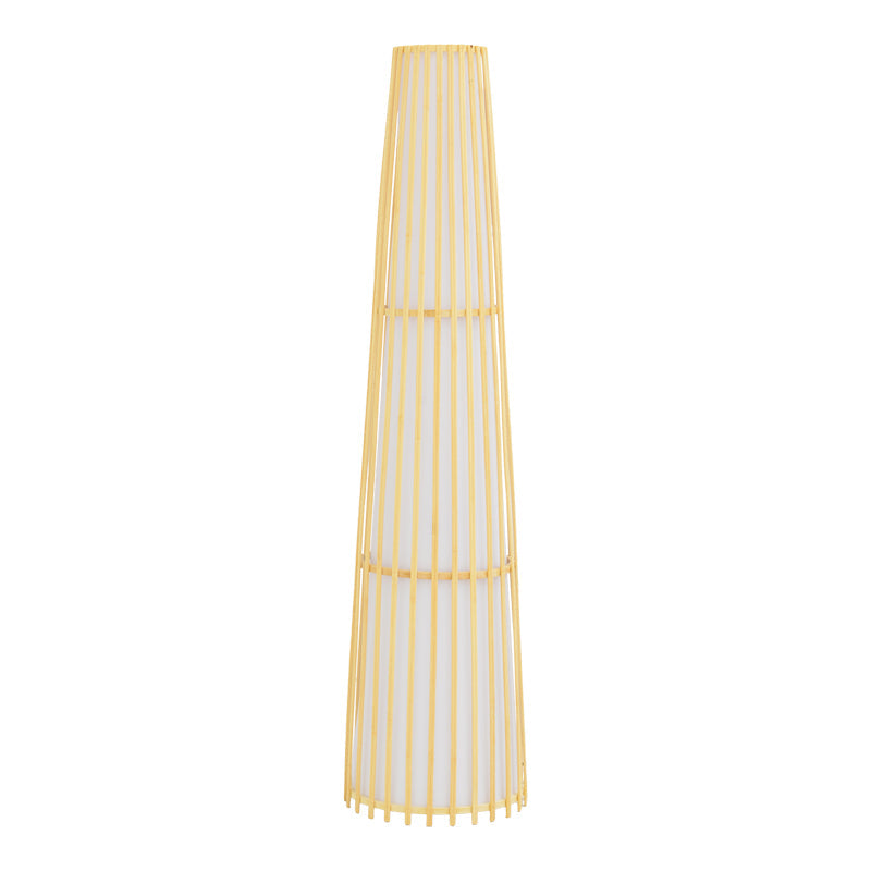 Lampa de podea Nanto bambus, Natural, D29x120 cm