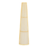 Lampa de podea Nanto bambus, Natural, D29x120 cm