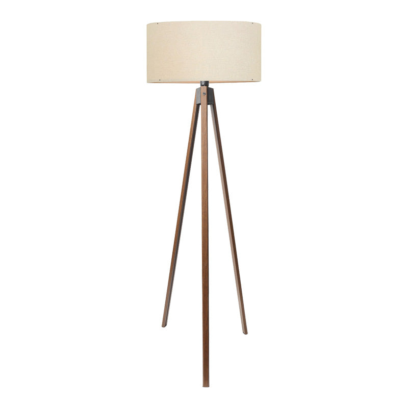 Lampadar PWL-1059, MDF si textil, D38x140 cm - Lampadar PWL-1059, MDF si textil, D38x140 cm - 202-000172
