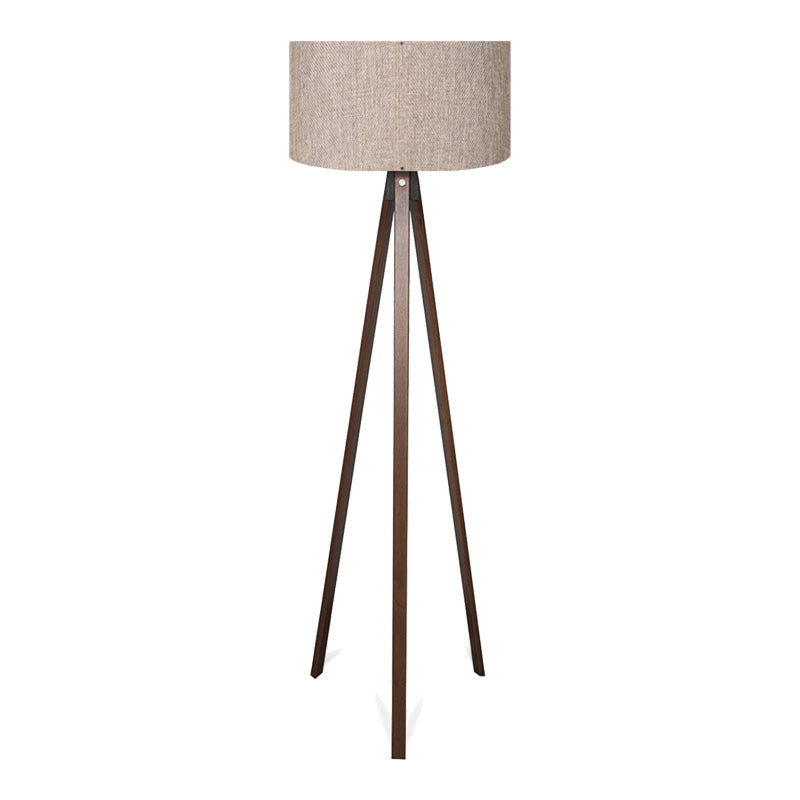 Lampadar PWL-1059, MDF si textil, D38x140 cm - Lampadar PWL-1059, MDF si textil, D38x140 cm - 202-000171