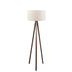 Lampadar PWL-1059, MDF si textil, D38x140 cm