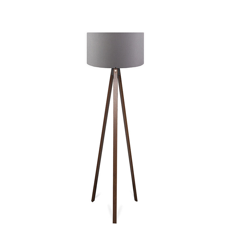 Lampadar PWL-1059, MDF si textil, D38x140 cm - Lampadar PWL-1059, MDF si textil, D38x140 cm - 202-000003