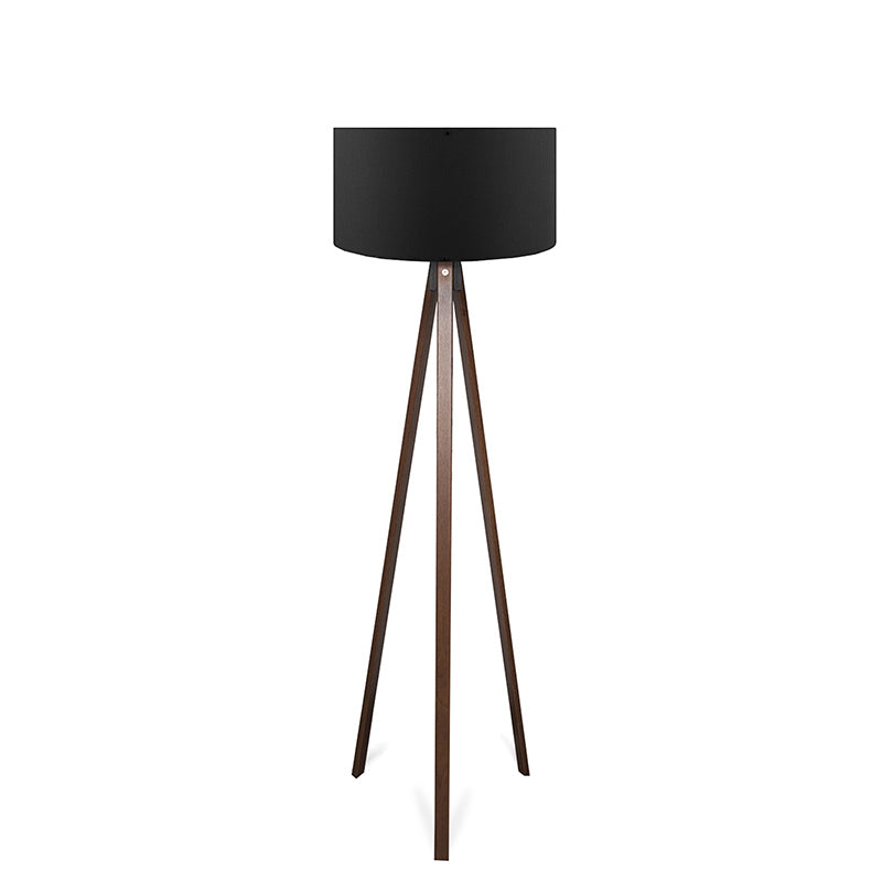 Lampadar PWL-1059, MDF si textil, D38x140 cm - Lampadar PWL-1059, MDF si textil, D38x140 cm - 202-000002
