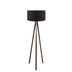 Lampadar PWL-1059, MDF si textil, D38x140 cm - 202-000002