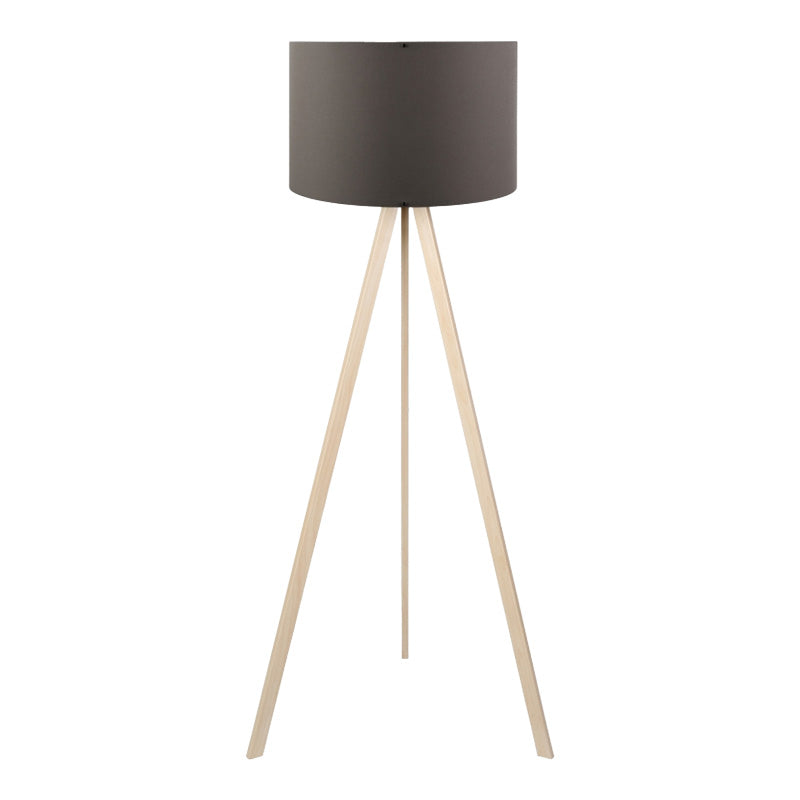 Lampadar PWL-1060, MDF si textil, D38x140 cm - Lampadar PWL-1060, MDF si textil, D38x140 cm - 202-000170