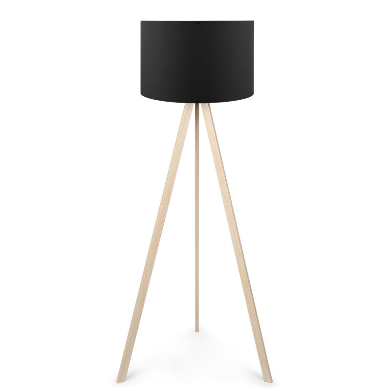 Lampadar PWL-1060, MDF si textil, D38x140 cm - Lampadar PWL-1060, MDF si textil, D38x140 cm - 202-000006
