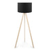 Lampadar PWL-1060, MDF si textil, D38x140 cm - 202-000006