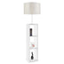 Lampa de podea PWL-1100, alb, D38x150 cm