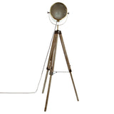 Lampa de podea reglabila Mads, bronz-maro, metal, 62x57x150 cm