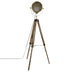 Lampa de podea reglabila Mads, bronz-maro, metal, 62x57x150 cm