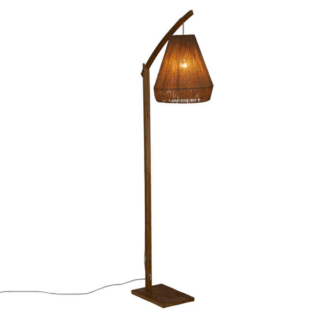 Lampa de podea Sean bambus, bej, 52x30x158 cm