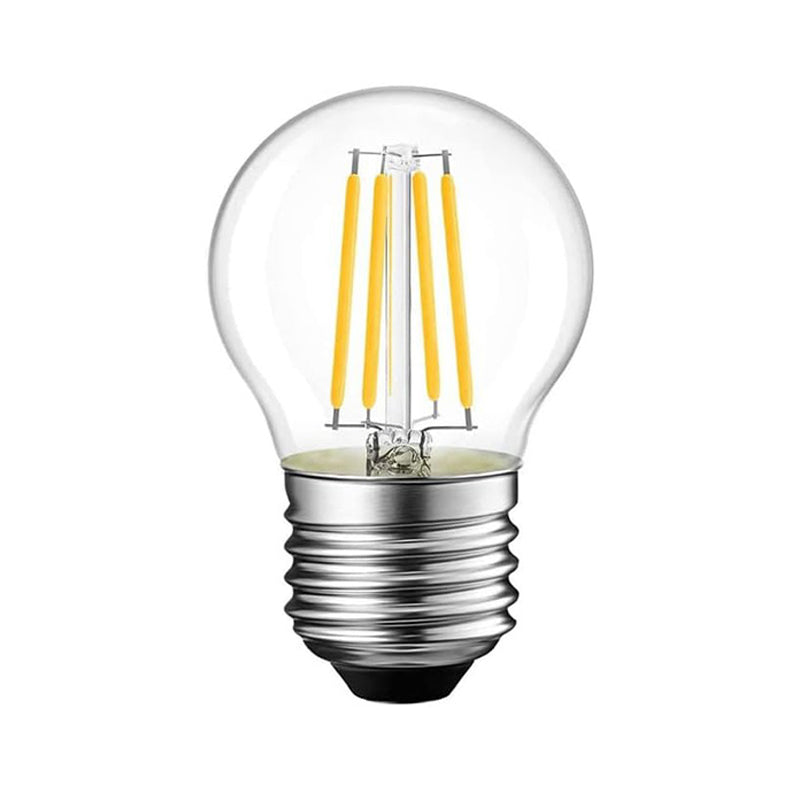 Lampa LED G45 Bec 3000K, Transparent, 5x5x15 cm