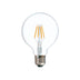Lampa LED G80 Bec 3000K 200-220V, Transparent, 8x8x12 cm