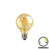Lampa LED G80 Bec dimmabil chihlimbar, 8x8x12 cm
