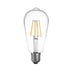 Lampa LED ST64 Bec 3000K, Transparent, 7x7x15 cm