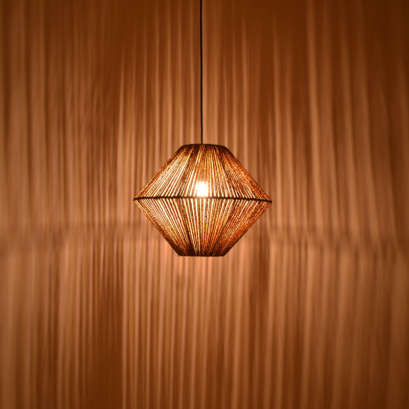 Lampa Palmo Boho, Natural, 40x40x32 cm