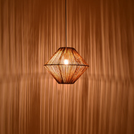 Lampa Palmo Boho, Natural, 40x40x32 cm