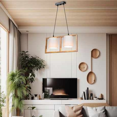 Lampa Sereda, doua lumini, Maro-Crem, 28x14x27 cm