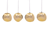 Lampa Vidro, Auriu, 60x15x80 cm