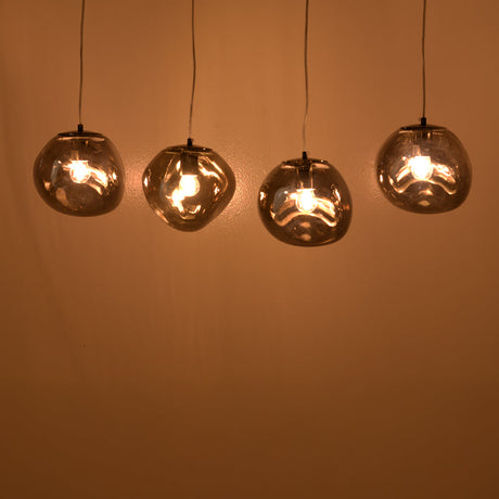 Lampa Vidro, Auriu, 60x15x80 cm