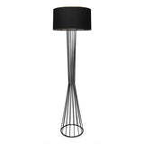 Lampadar Aydin, 38x21x155 cm - Negru