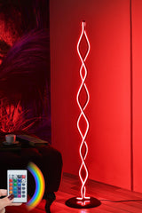 Lampadar Catena, Multicolor, 25x25x120 cm