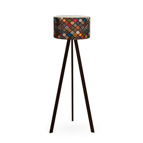 Lampadar Cooper, Multicolor, 38x38x140 cm