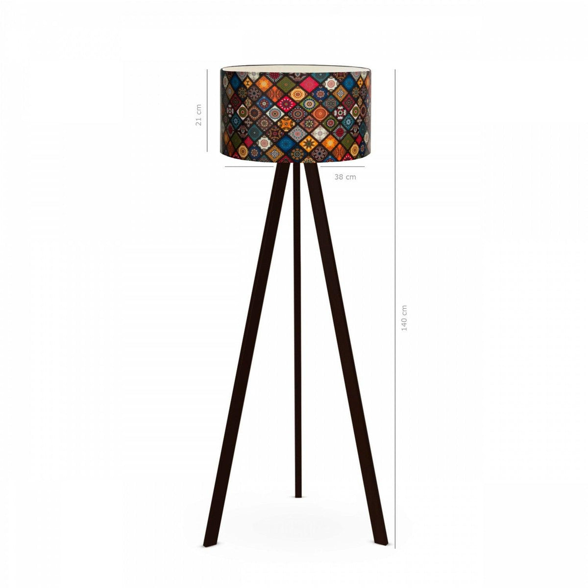 Lampadar Cooper, Multicolor