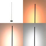 Lampadar cu LED Topelia, metal Negru, 140cm Înaltime, 20x20x140 cm