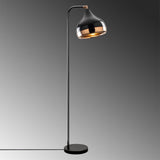 Lampadar Solaal, Negru, 17x17x120 cm