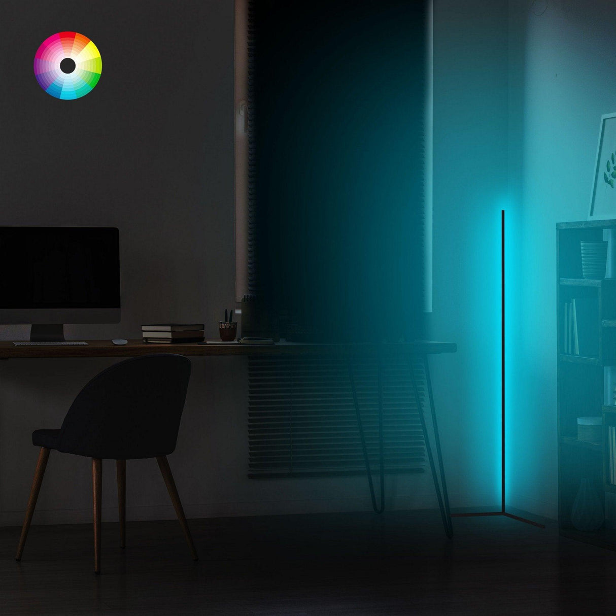 Lampadar Volta, Multicolor, 30 cm