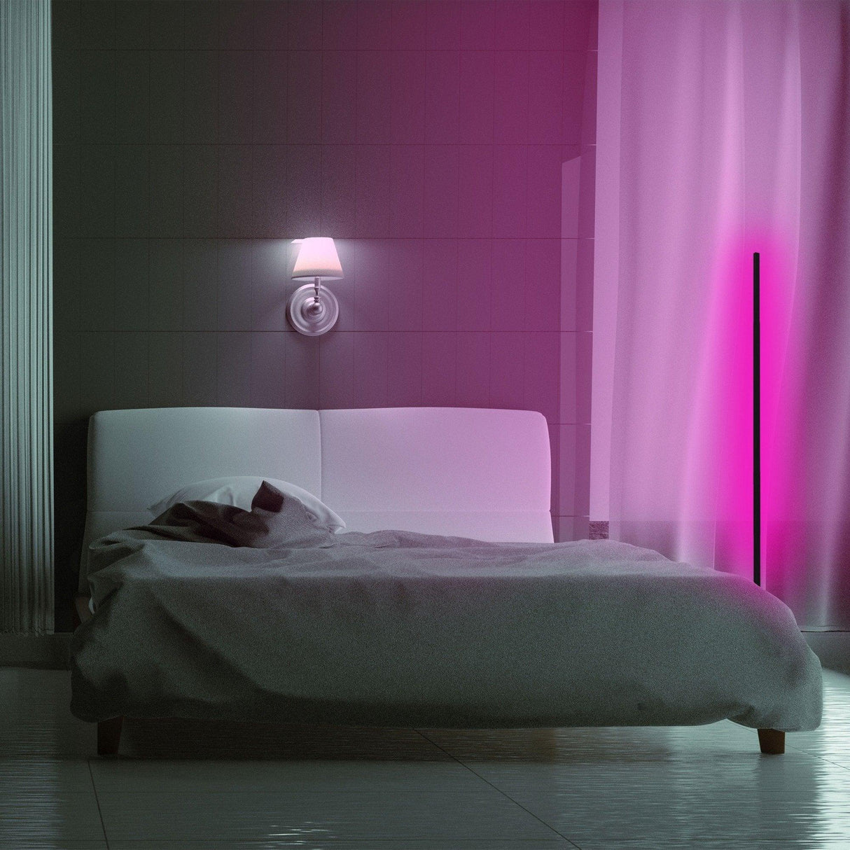 Lampadar Volta, Violet, 30 cm