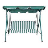 Balansoar Globo, Metal si tesatura, 170x110x153 cm - Verde