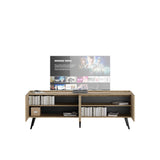 Comoda TV TVC-740-FF-1 Home Collection® Luna, Stejar, 180x63x42 cm