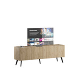 Comoda TV TVC-740-FF-1 Home Collection® Luna, Stejar, 180x63x42 cm
