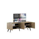 Comoda TV TVC-740-FF-1 Home Collection® Luna, Stejar, 180x63x42 cm